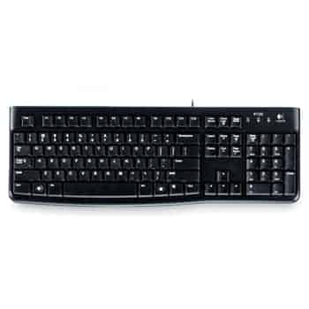 (image for) Logitech K120 Keyboard Slim with Full Keys, Spill Resistant USB
